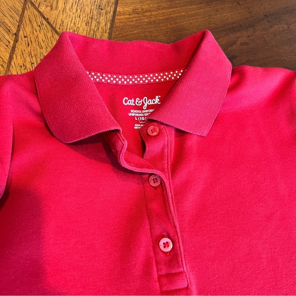 Cat & Jack Girls Uniform Polos - Picture 2 of 5